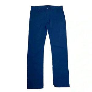 Theory navy pants trousers size 34 capsule wardrobe minimalist